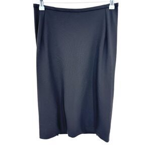 TUFI DUEK Black Stretch Midi Pencil Skirt Size 38 EUR 10 US